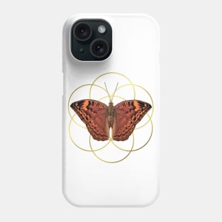 Butterfly with graphic - Insect in Kenya / Africa Phone Case