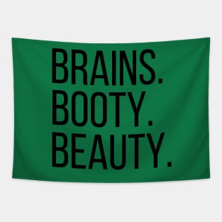Fitness - Brains  Booty Beauty for women Tapestry