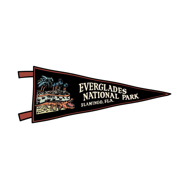 Everglades National Park Pennant by zsonn