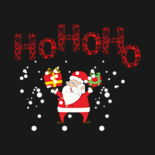 HO HO HO Merry Christmas Santa Claus,Christmas Gifts,Santa Hat T-Shirt