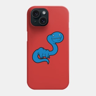 Blue dino Phone Case