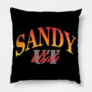 City Pride: Sandy, Utah Pillow