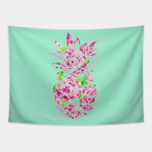 Lilly Summer Girly Cute Pineapple Fruit Tapestry