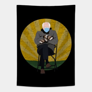 Bernie Sanders Inauguration Meme Tapestry