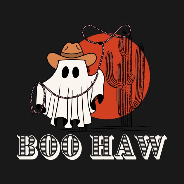 Boo Haw Ghost by RefinedApparelLTD