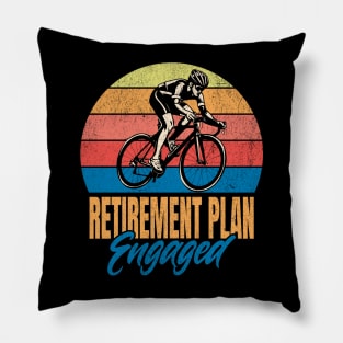 Retirement Plan Engaged Pillow