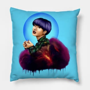 Green Beauty(galaxy) Pillow