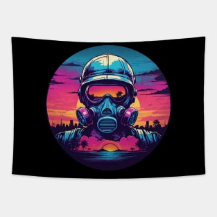 Apocalyptic Sunset Tapestry