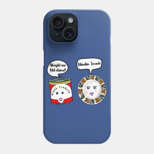 Cockney rhyming slang Londoner Design Phone Case