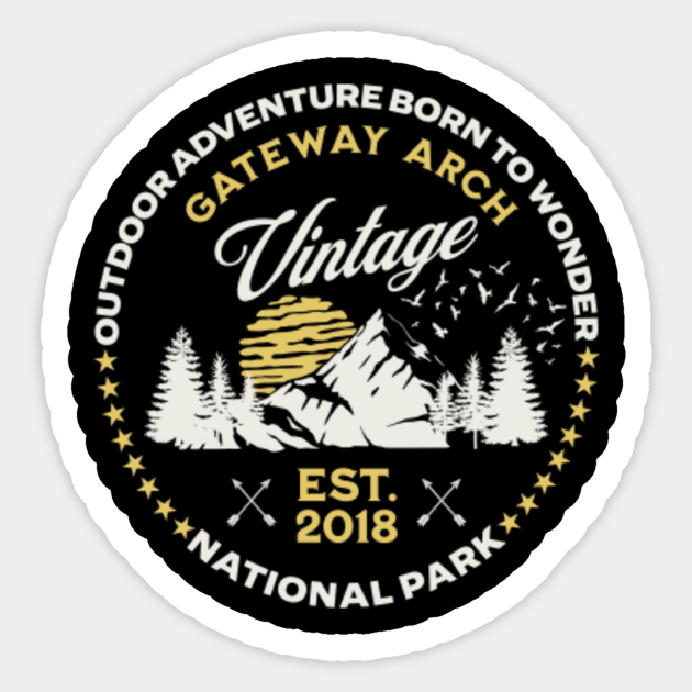 Gateway Arch National Park Gateway Arch National Park Sticker