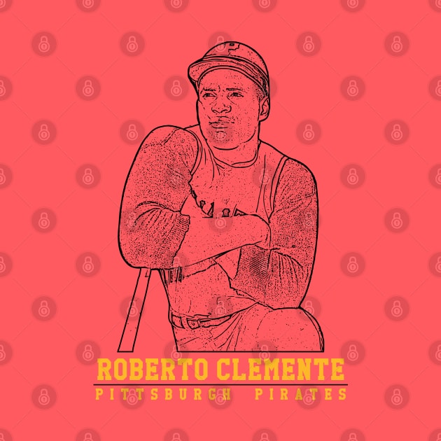 Roberto Clemente by Aloenalone