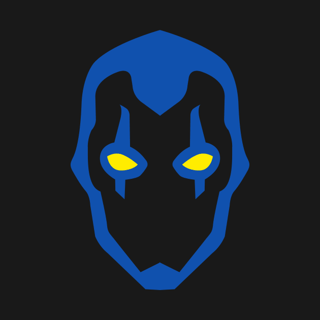 Minimalist Blue Beetle by PWCreate