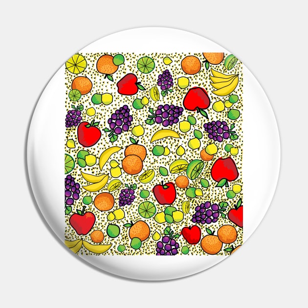 fruit pattern Pin by lateefo