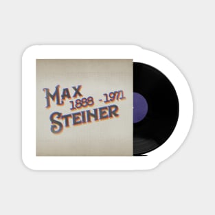 RETRO VINYL MAX STEINER Magnet