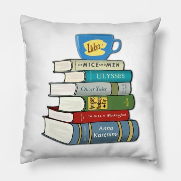 Coffee Book Pillow by DesiOsarii