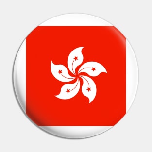 Hong Kong flag Pin