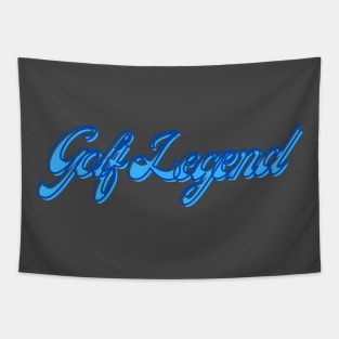 Golf Legend - Blue Tapestry