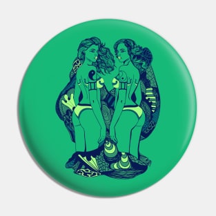 Ngreen Gemini Beauty Pin