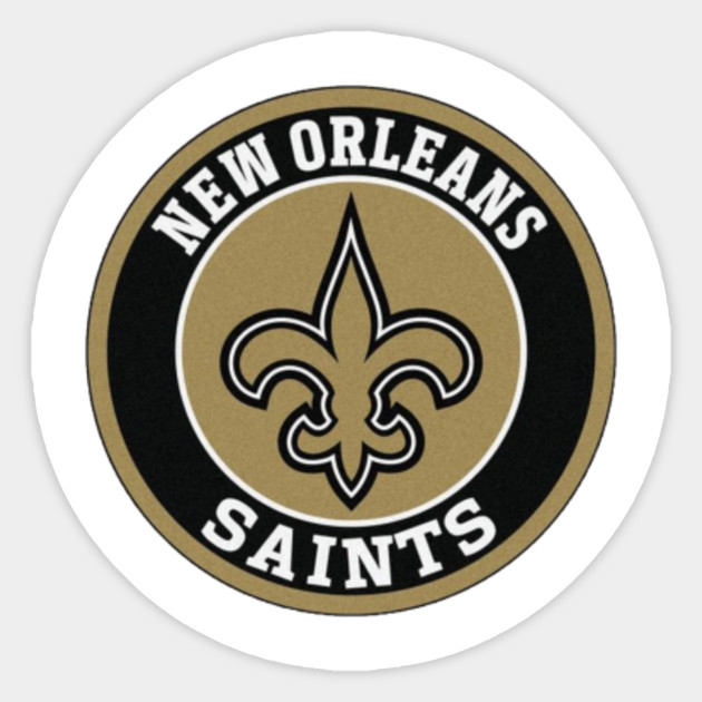 New Orleans Saints Logo T Shirt Nfl New Orleans Saints Sticker