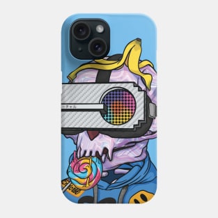 Cyber Games - Tamarin Skull Phone Case