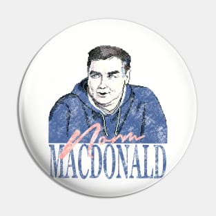 Norm MacDonald Vintage Pin