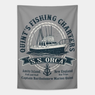 Captain Quint's SS Orca Lts Tapestry