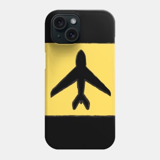 Yellow Plane Phone Case