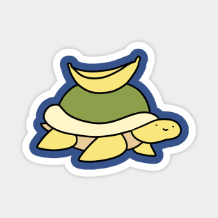 Banana Turtle Magnet