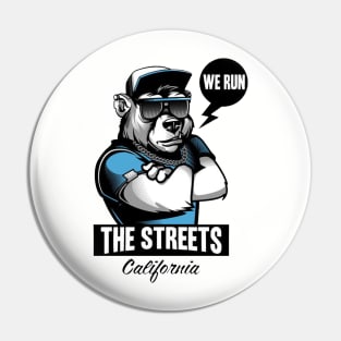 the streets california Pin