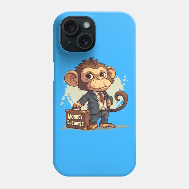 Monkey Business: Tailored Success Phone Case by SimplyIdeas