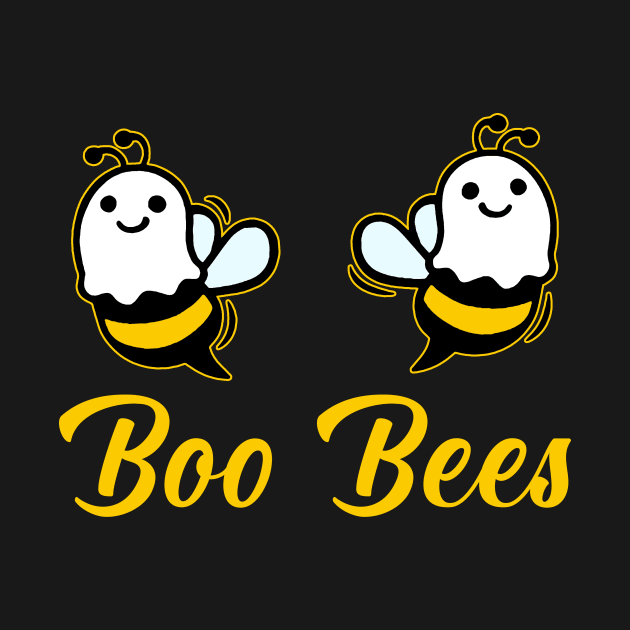 Halloween Boo Bees by LMW Art