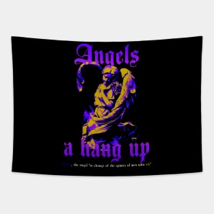 angels a hang up Tapestry