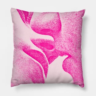 Kiss /// Vintage Style Aesthetic Relationship Pillow