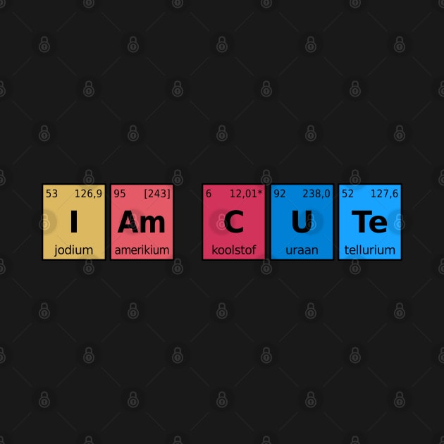 I am Cute Periodic Table by Sal71