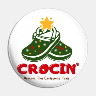 Crocin' Around The Christmas Tree Pin