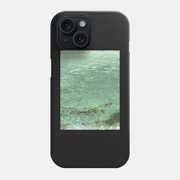 Fresh Mountain Water in a Lake 2 Phone Case by ephotocard