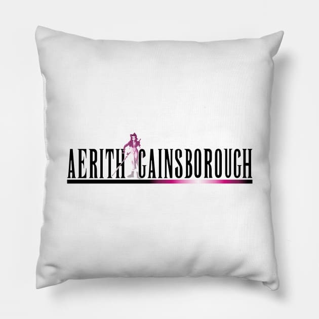 AerithCover Pillow by Mashups You Never Asked For