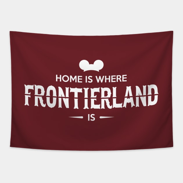 Home is Where Frontierland Is Tapestry by asmallshopandadream