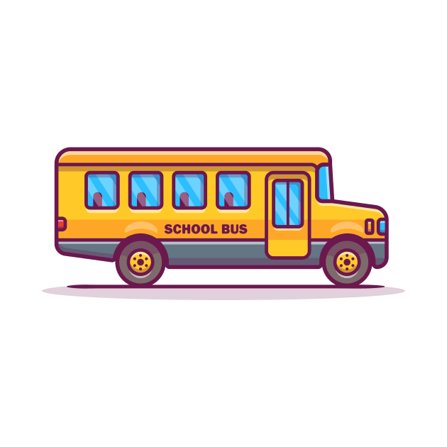 School Bus Cartoon by Catalyst Labs