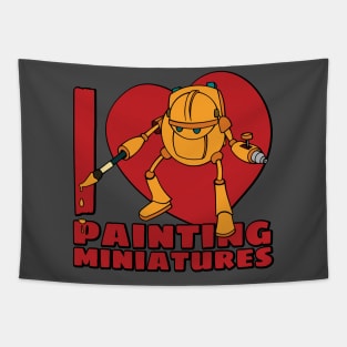 Tabletop Mech Miniature Painting Graphic Tapestry