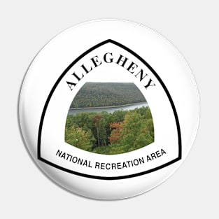 Allegheny National Recreation Area trail marker Pin