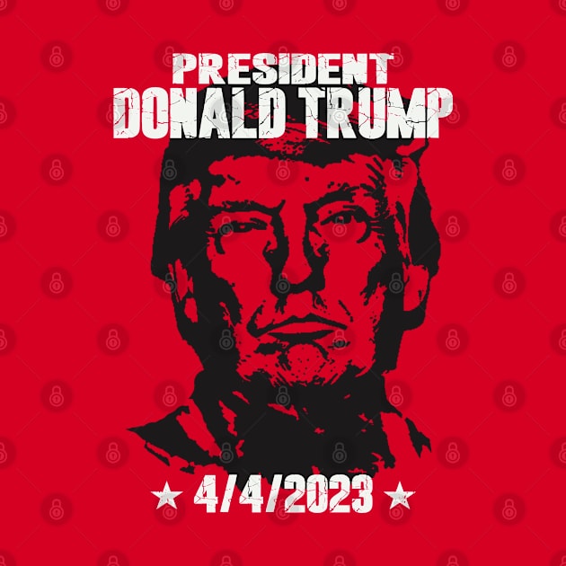 Donald Trump 4/4/2023 Mugshot by Etopix