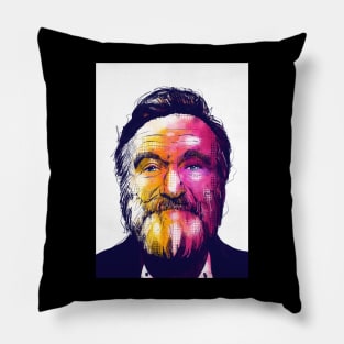 The Timeless Appeal Of Robin Williams Comedy Classics Pillow