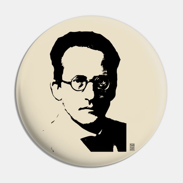 Erwin Schrodinger Pin by JSnipe