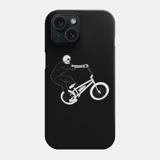 Skeleton Riding BMX Bike Phone Case