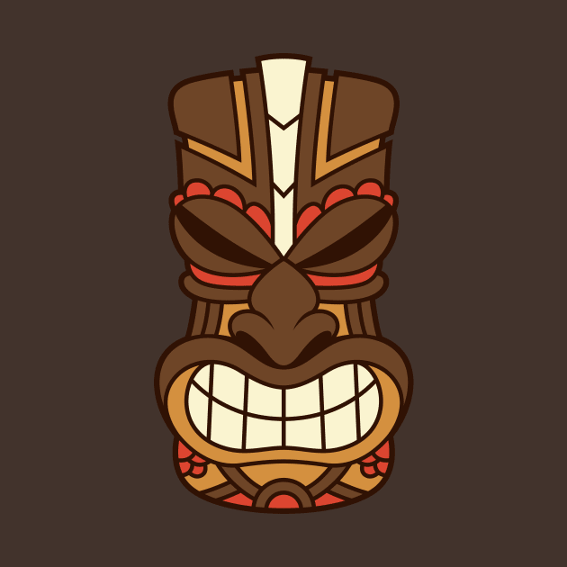 Funny Tribal Tiki Head by allovervintage