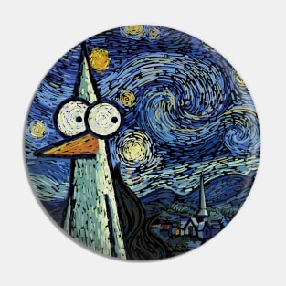 Starry Night Pin