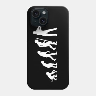 Evolution flossing floss dance floss like a boss Phone Case