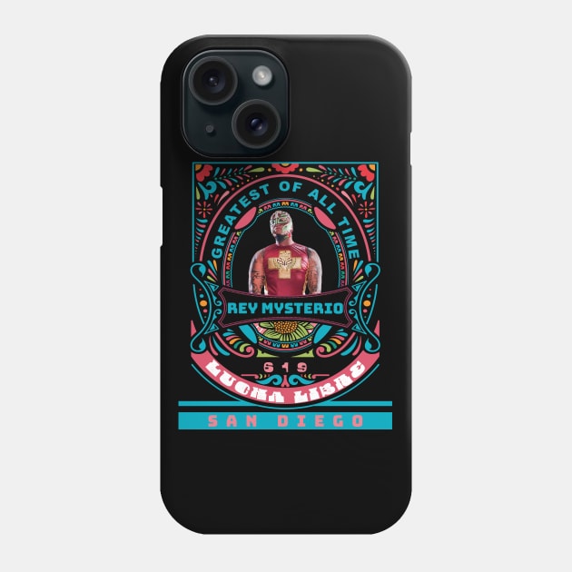 Rey Mysterio GOAT Phone Case by michaelporter98