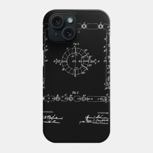 loaded electric circuit Vintage Patent Drawing Phone Case